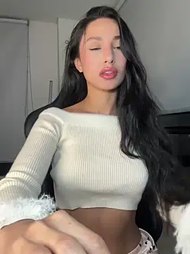 Snapshot of EvaMoet chatting on February 14, 2025, 8:31 am EvaMoet online show from February 14, 2025, 8:31 am