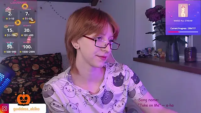 Akiko Hentai online show from November 5, 2025, 12:30 pm