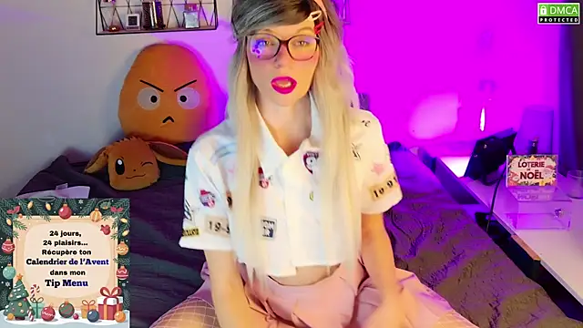 Kittychatte online show from November 27, 2025, 9:15 pm