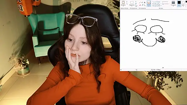 Snapshot of VeliraBraitberg chatting on February 22, 2025, 11:13 am VeliraBraitberg online show from February 22, 2025, 11:13 am