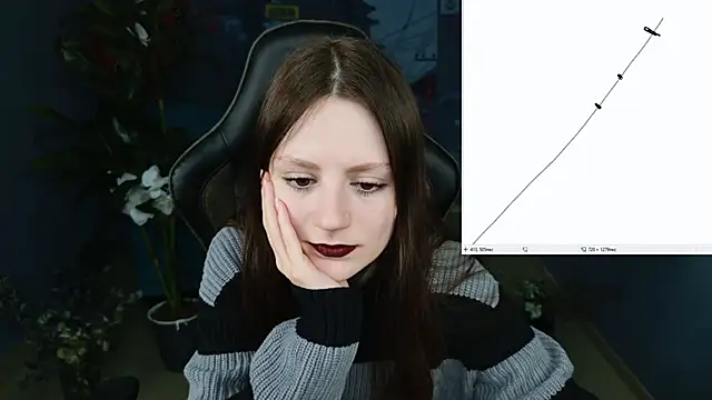 Snapshot of VeliraBraitberg chatting on February 27, 2025, 2:21 pm VeliraBraitberg online show from February 27, 2025, 2:21 pm