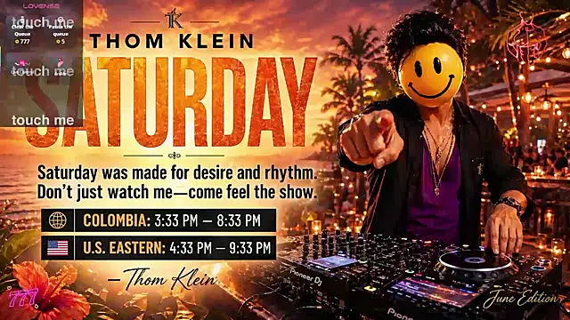 thomklein online show from July 25, 2026, 5:41 pm