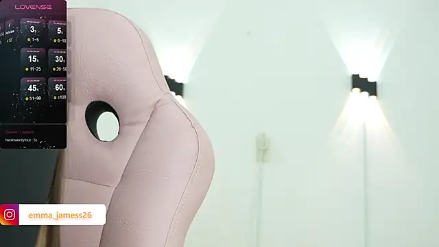 Emma jamess online show from March 20, 2026, 3:40 am