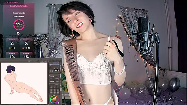 Violet Veliya online show from February 9, 2025, 4:07 pm