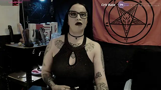 Evil Queen 666 online show from March 26, 2026, 5:28 am