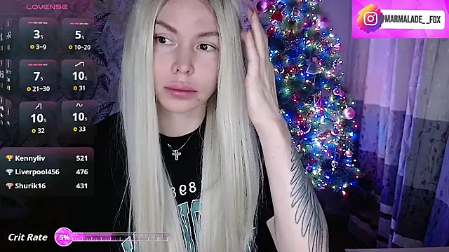 Marmalade Fox online show from December 17, 2025, 4:56 pm