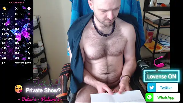 RealManHaveHairy online show from April 12, 2026, 4:38 am