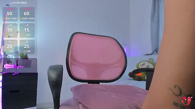 ImBlackEyes online show from February 21, 2026, 9:50 pm