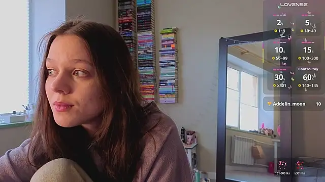 Addelin Moon online show from March 28, 2026, 5:52 am