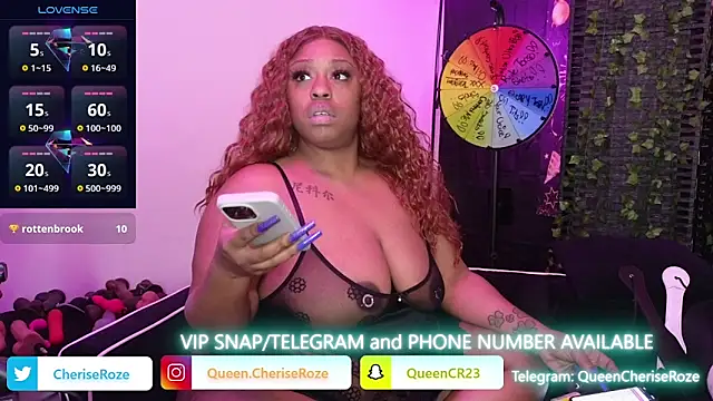 cheriserozequeen online show from January 10, 2025, 8:59 pm
