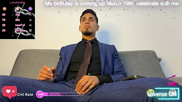 Tom blunt96 online show from March 18, 2026, 11:02 am