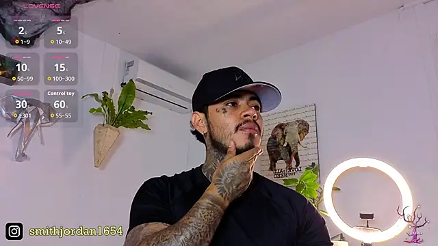 JordanSmiith  online show from October 21, 2025, 8:30 pm