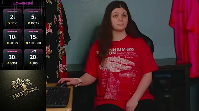 TreeJeanne online show from March 23, 2026, 3:23 pm