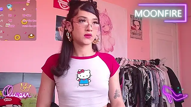 Snapshot of moonfiredancer chatting on January 10, 2026, 2:12 pm moonfiredancer online show from January 10, 2026, 2:12 pm