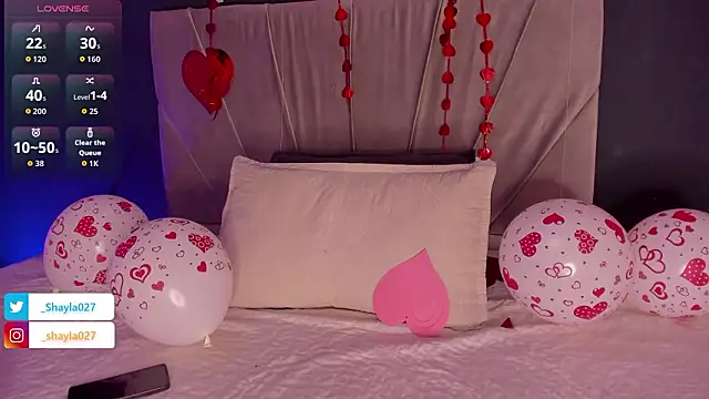 Shayla27 online show from February 16, 2026, 1:21 pm