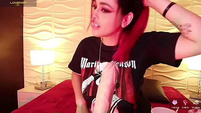 EvaaFoxxy1 online show from October 6, 2025, 12:28 pm