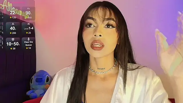 Alleanys Cristal online show from October 26, 2025, 3:29 am