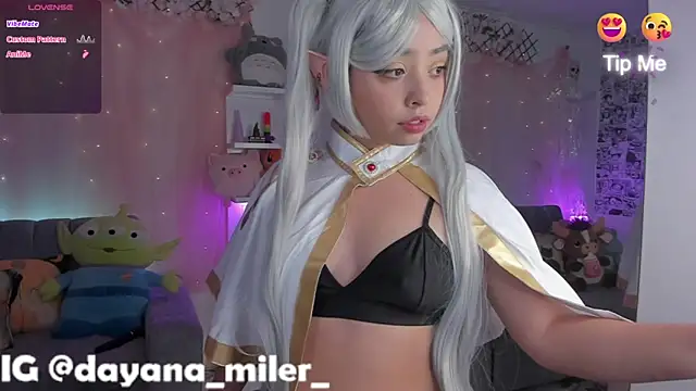  dayana miler online show from October 31, 2025, 3:08 pm