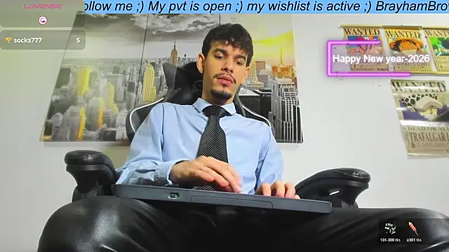 BRAYHAMBROWN online show from January 15, 2026, 3:10 am