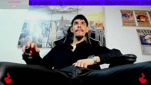 BRAYHAMBROWN online show from June 24, 2026, 11:02 pm