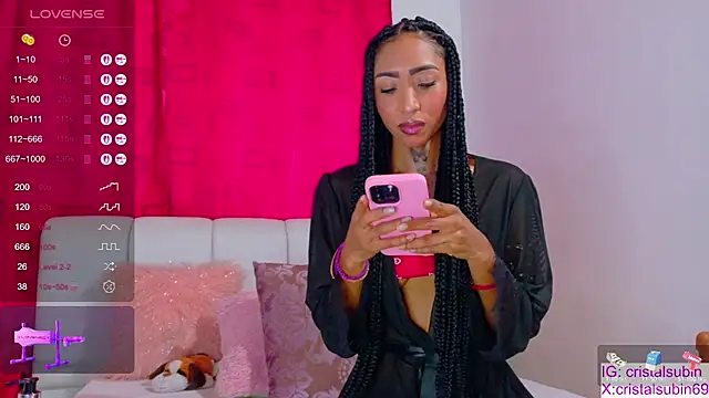 cristal subin69 online show from October 9, 2025, 2:28 pm