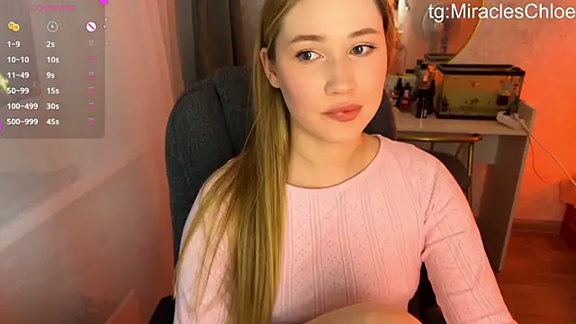 ChloeMillerMeow online show from July 22, 2026, 7:16 pm