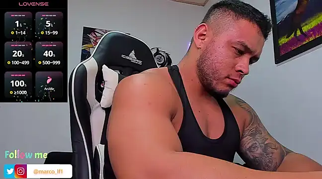 Marco diaz1 online show from January 22, 2025, 12:38 am