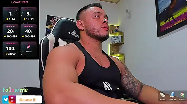 Marco diaz1 online show from January 21, 2025, 9:25 pm