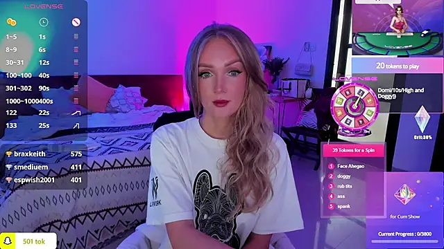 Snapshot of PrincessVS chatting on February 2, 2025, 2:59 am PrincessVS online show from February 2, 2025, 2:59 am