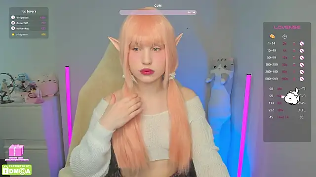 Snapshot of Gylaxie chatting on February 23, 2025, 5:23 am Gylaxie online show from February 23, 2025, 5:23 am