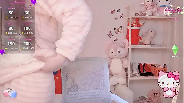 Snapshot of Kiss-18 chatting on February 14, 2026, 6:57 am Kiss-18 online show from February 14, 2026, 6:57 am