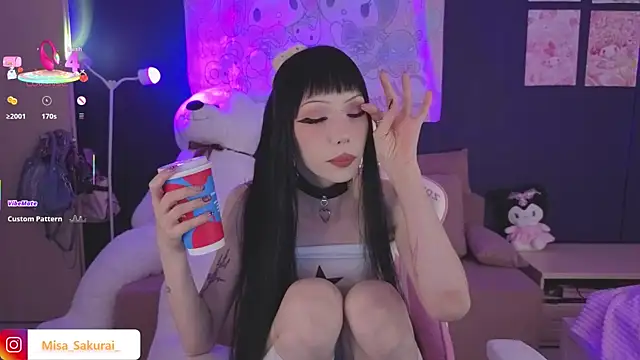 Misa Sakurai online show from December 21, 2025, 3:14 pm