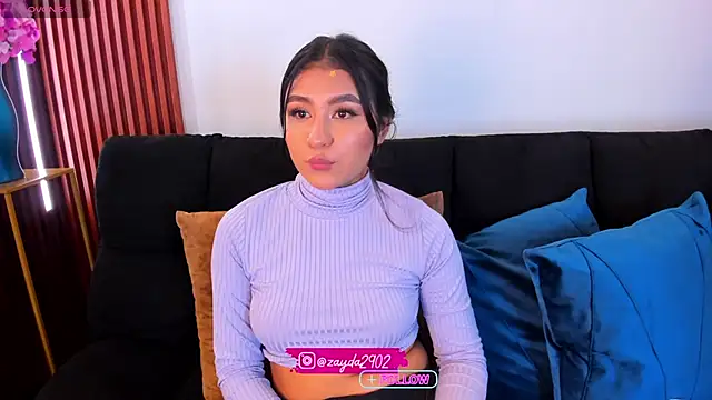 Zayda 1 online show from November 12, 2025, 8:01 pm