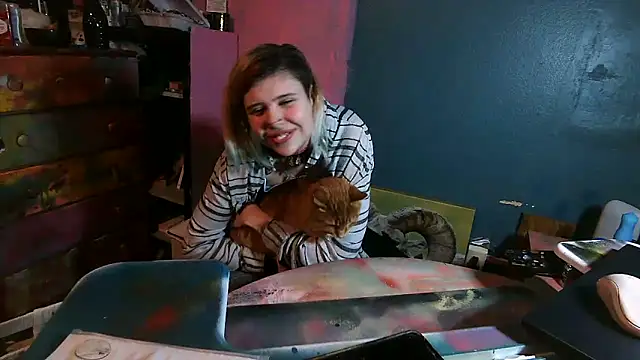 Snapshot of Esteem369 chatting on February 2, 2025, 1:02 am Esteem369 online show from February 2, 2025, 1:02 am