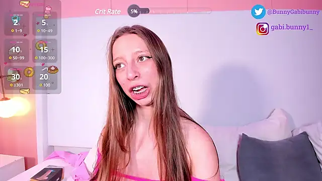 gabi bunny online show from March 7, 2025, 7:38 pm