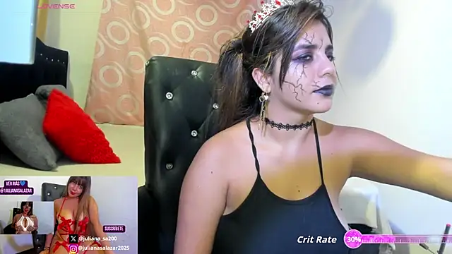1julianasalazar online show from October 31, 2025, 2:08 am