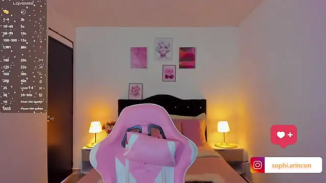 Sophia rincon online show from March 13, 2026, 7:30 pm