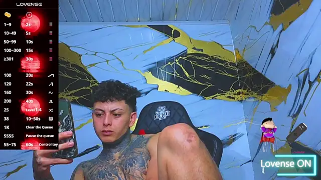 Kevin22 222 online show from November 9, 2025, 3:10 am