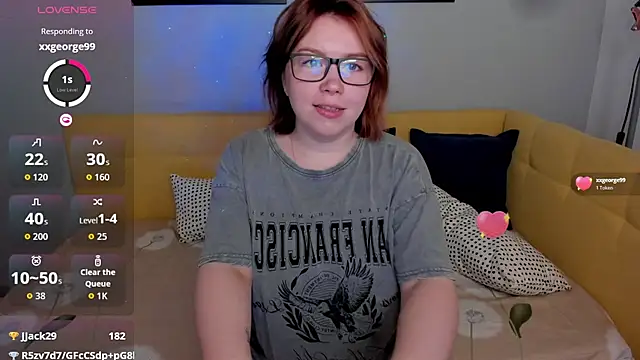 Emily Amorre online show from July 23, 2026, 1:58 am