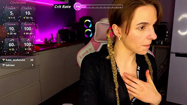 Kate Sex House online show from May 24, 2026, 11:21 am
