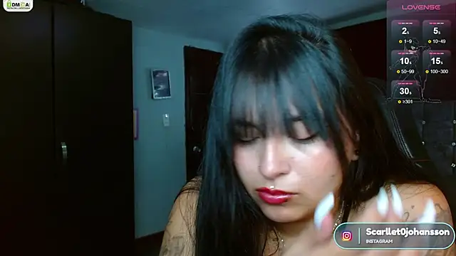 Miss scarllet  online show from September 26, 2025, 2:02 pm