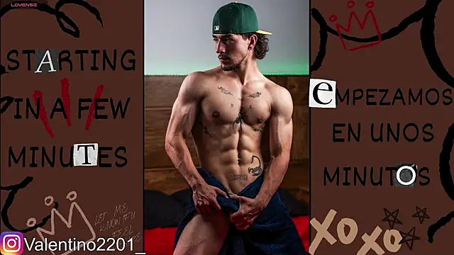 Snapshot of Valentino_Xander chatting on July 13, 2026, 1:27 am Valentino Xander online show from July 13, 2026, 1:27 am