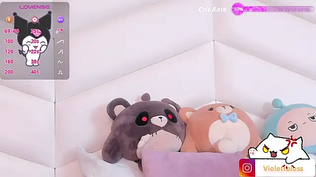 Violettbloss online show from February 28, 2026, 3:06 am