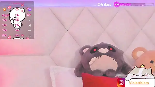 Violettbloss online show from November 19, 2025, 3:06 am