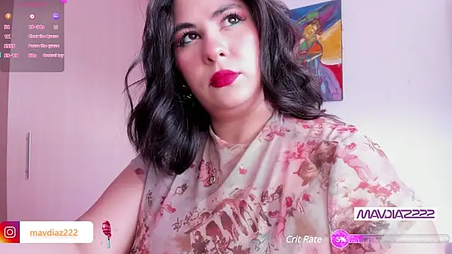 Mavdiaz222 online show from January 15, 2025, 8:26 pm