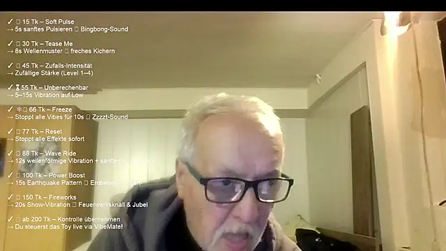 Sammy1660 online show from November 16, 2025, 2:27 am