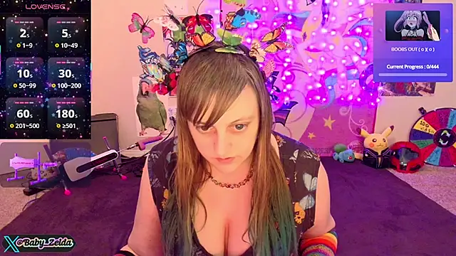 Snapshot of BabyZelda chatting on January 26, 2025, 12:54 pm BabyZelda online show from January 26, 2025, 12:54 pm