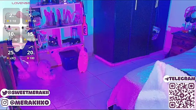 meraki fraise online show from April 13, 2026, 9:30 pm