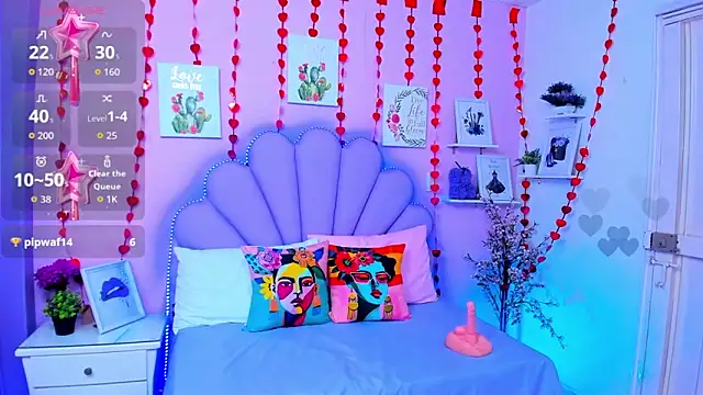 HannaPretthy online show from February 14, 2026, 11:43 am