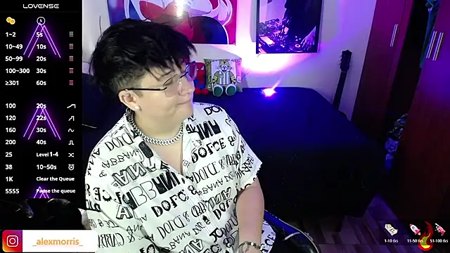  AlexMorris online show from February 14, 2026, 3:56 pm